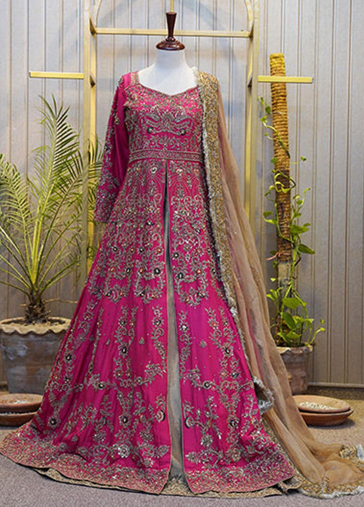 Uzman Yasen Silk Luxury Pret 2 Piece Dress KHUSHBOO