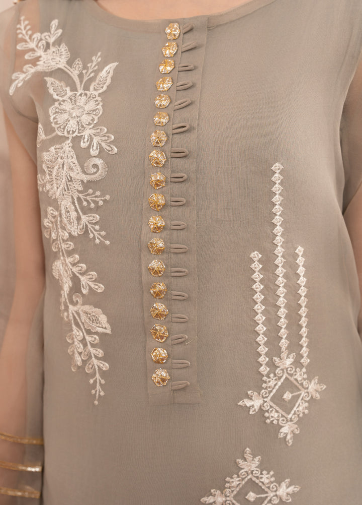 HEM Pret Embroidered Organza 3 Piece Suit Amal