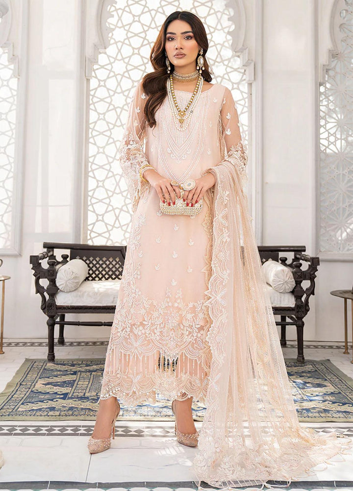 HemStitch Luxury Pret  Net 3 Piece Suit HST22LF HL05 MIRAL