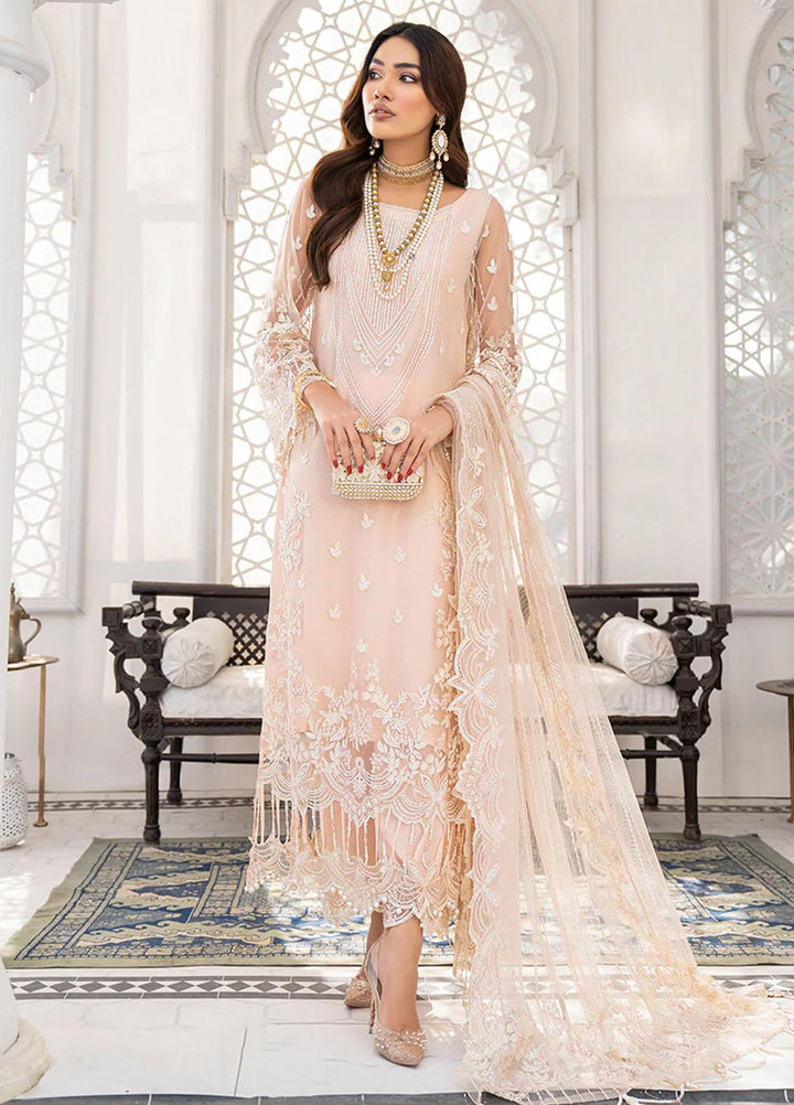 HemStitch Luxury Pret  Net 3 Piece Suit HST22LF HL05 MIRAL