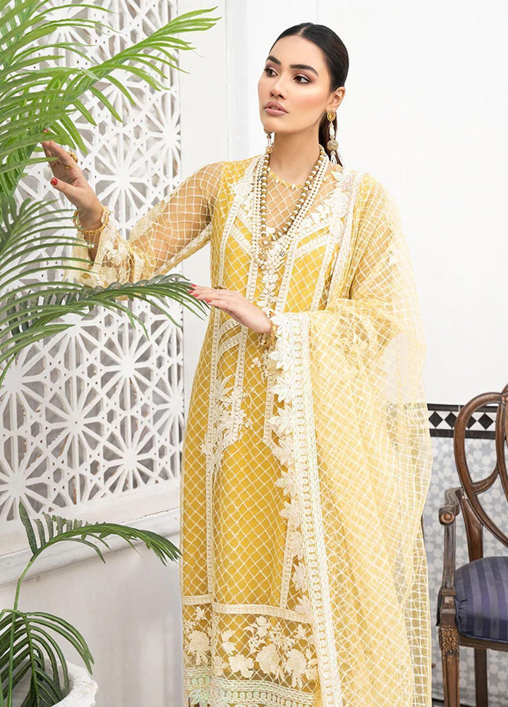 HemStitch Luxury Pret  Net 3 Piece Suit HST22LF HL07 AYRA