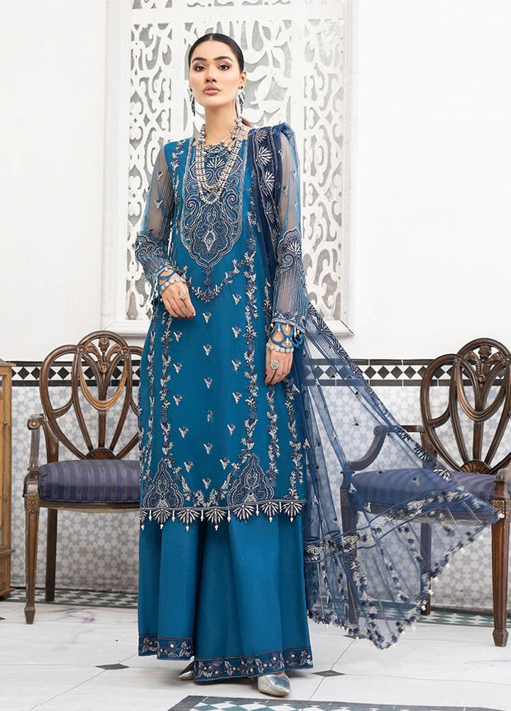 HemStitch Luxury Pret  Net 3 Piece Suit HST22LF HL08 WINHA