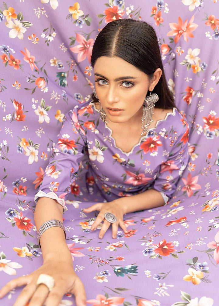 HemStitch Luxury Pret  Grip 3 Piece Dress HST22PE Sofia PE-08