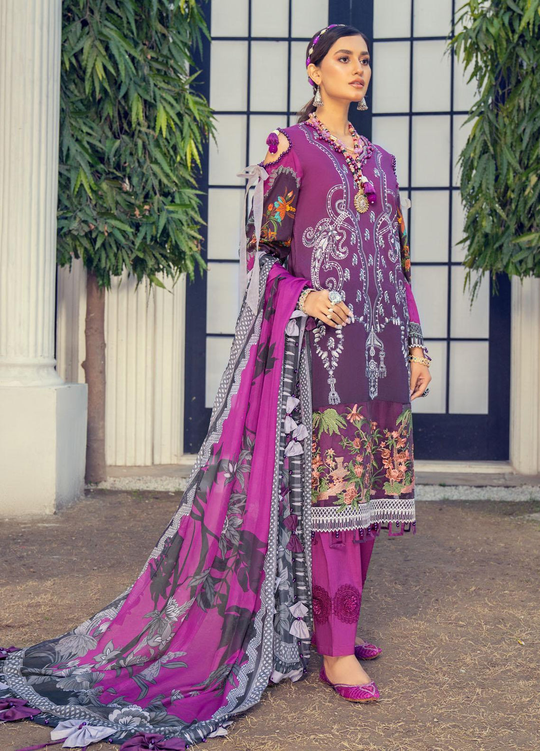 HemStitch Pret Embroidered Lawn 3 Piece HS22S HL-003 SAVEH