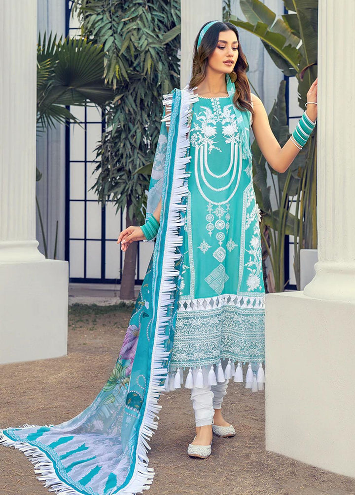 HemStitch Pret Embroidered Lawn 3 Piece HS22S HL-004 AMOL