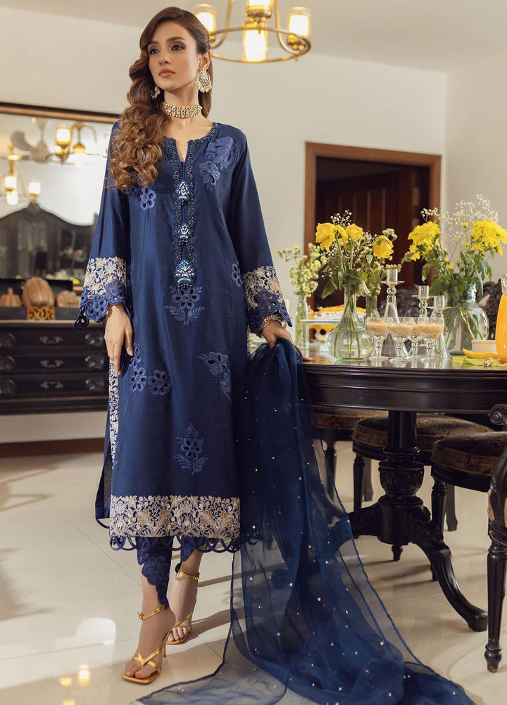 Hue Luxury Pret  Cotton Silk Shirt HUP22AR ANMOL