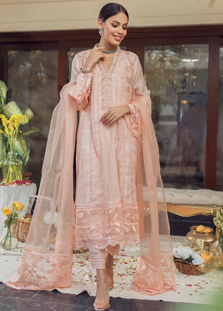 Hue Luxury Pret  Cotton Net Shirt HUP22AR GULISTAAN