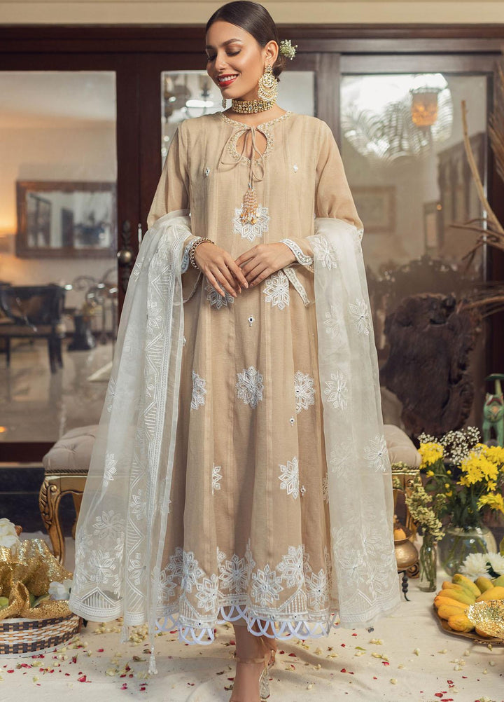Hue Luxury Pret  Cotton Net Shirt HUP22AR PARIZAD