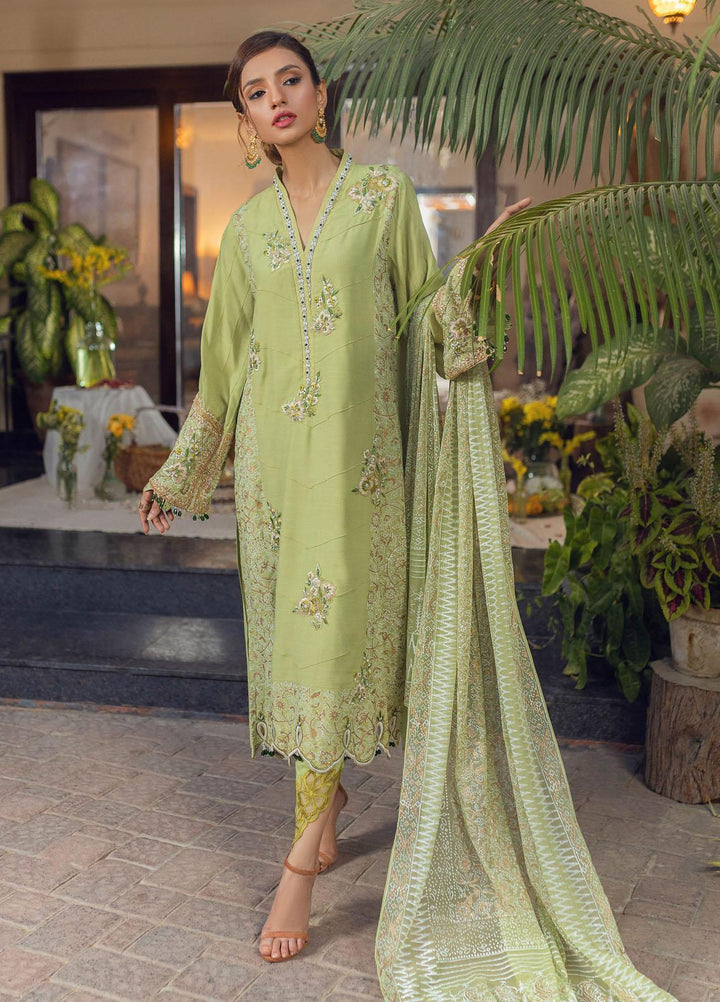 Hue Luxury Pret  Raw Silk Shirt HUP22AR BAHAR