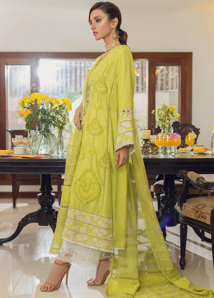 Hue Luxury Pret  Cotton Silk Shirt HUP22AR NOOR