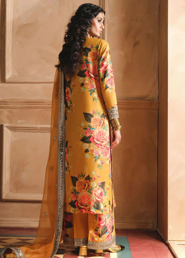 Humjoli Pret Embroidered Lawn 3 Piece Suit Rukh