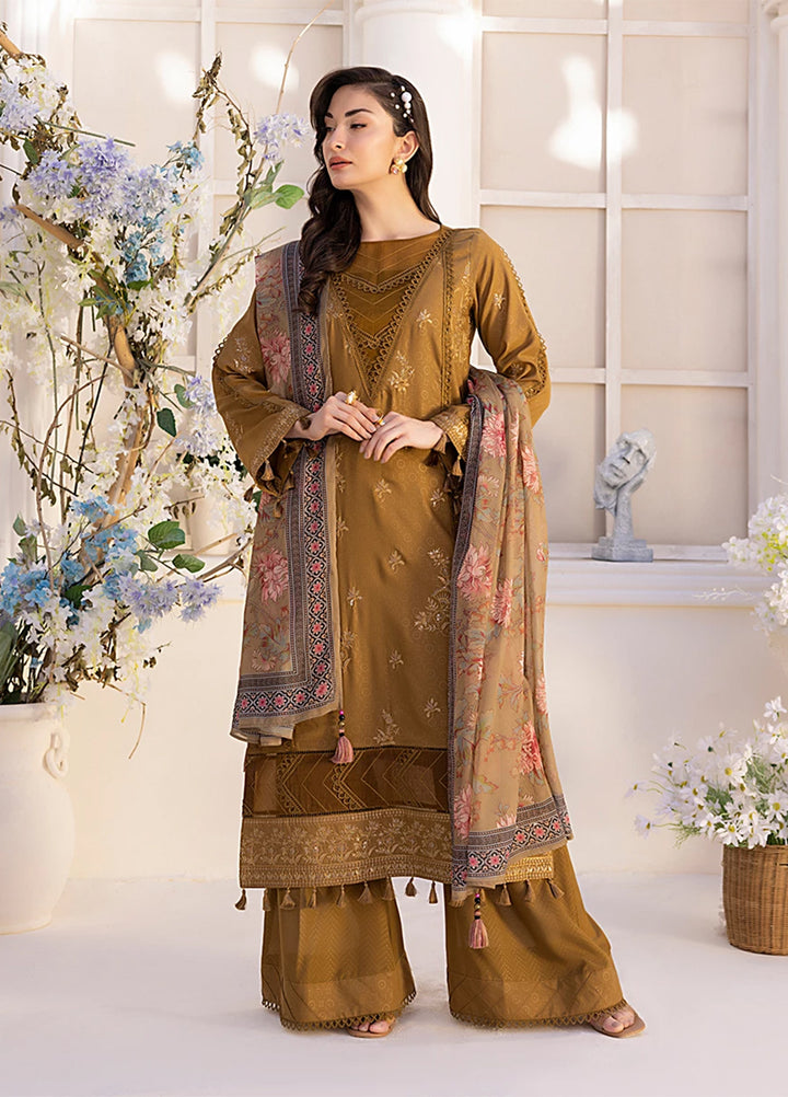 Husn-e-Bahar by Salitex Embroidered Lawn Suits Unstitched 3 Piece SSW6U3P105UT - Summer Collection