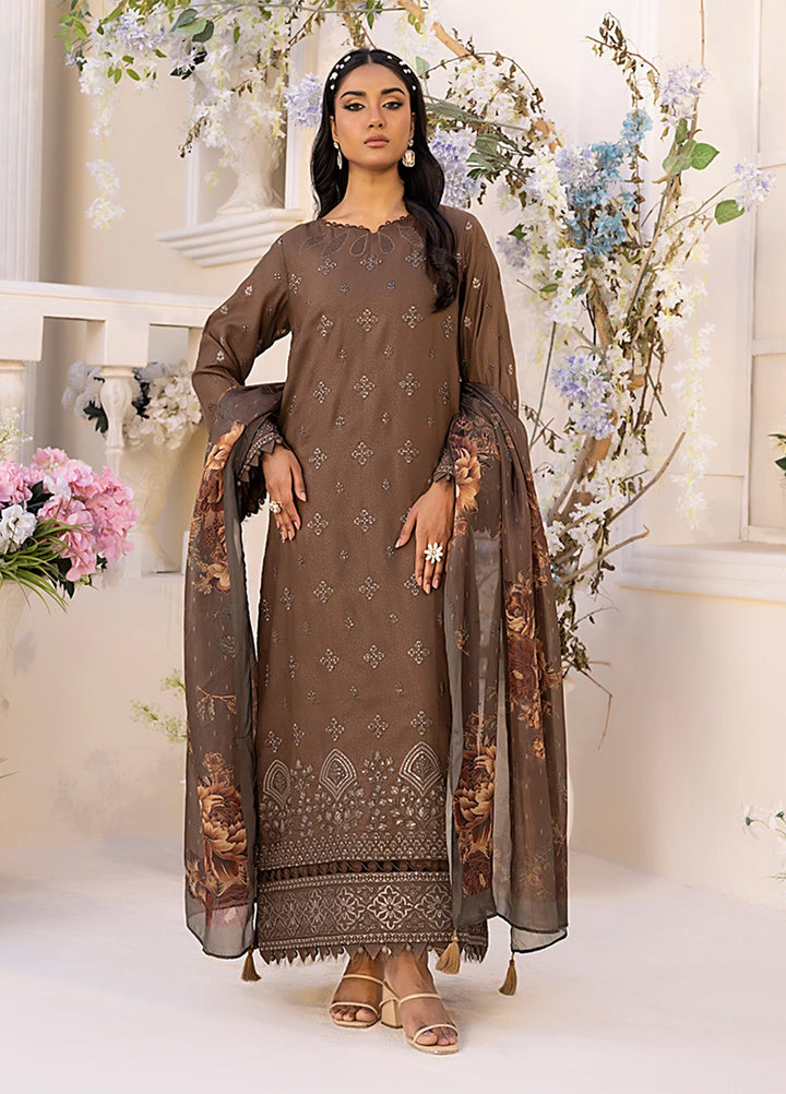Husn-e-Bahar by Salitex Embroidered Lawn Suits Unstitched 3 Piece SSW6U3P115UT - Summer Collection