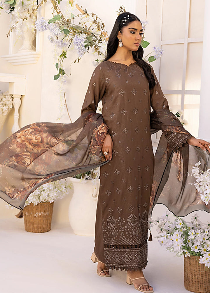 Husn-e-Bahar by Salitex Embroidered Lawn Suits Unstitched 3 Piece SSW6U3P115UT - Summer Collection