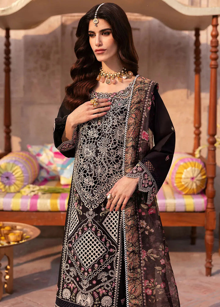 Husn e Jahan by Mahnur Embroidered Lawn Suits Unstitched 3 Piece MN25HJ Irene - Summer Collection