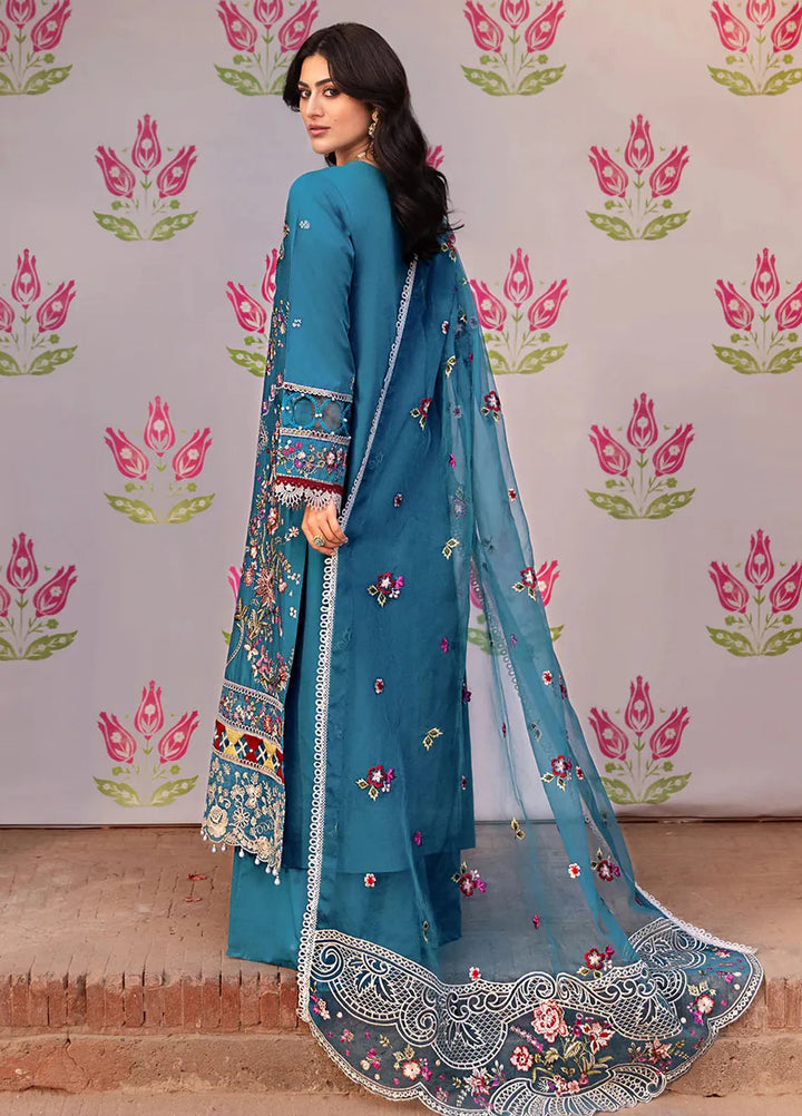 Husn e Jahan by Mahnur Embroidered Lawn Suits Unstitched 3 Piece MN25HJ Renee - Summer Collection