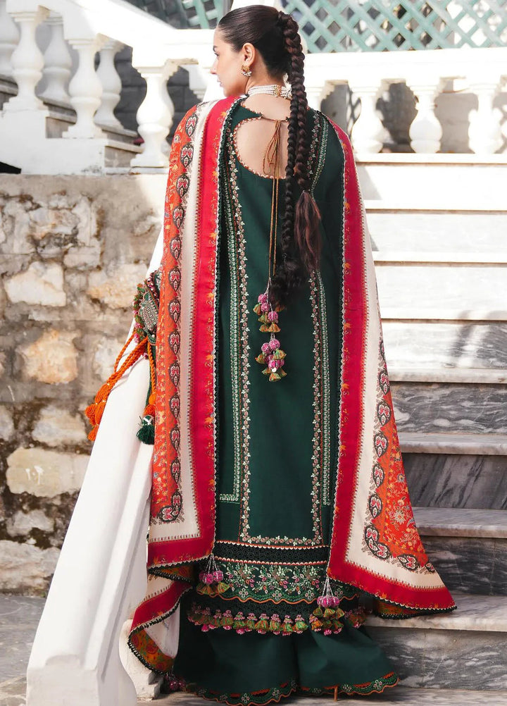 Hussain Rehar Embroidered Khaddar Suits Unstitched 3 Piece HRR24WS Masarrah - Winter Collection