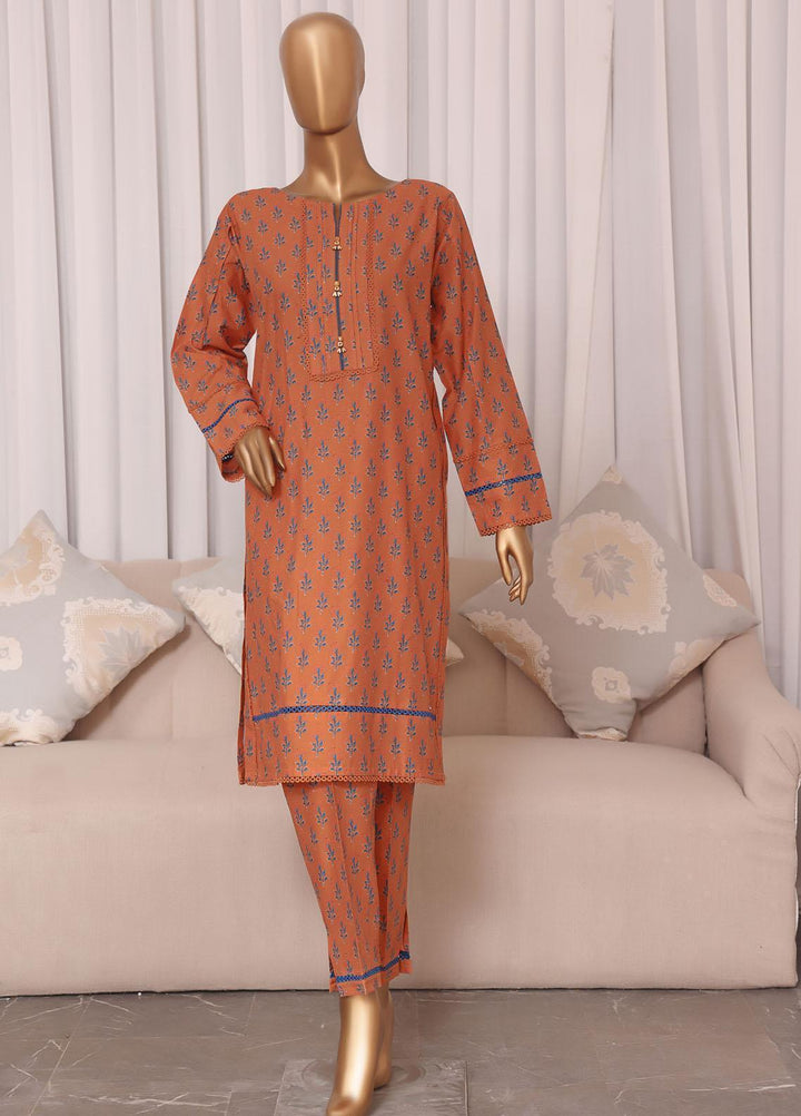 HZ Textiles Pret Printed Cambric 2 Piece Suit HZ22CC-1 D-51
