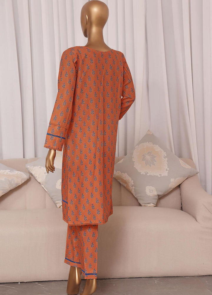 HZ Textiles Pret Printed Cambric 2 Piece Suit HZ22CC-1 D-51