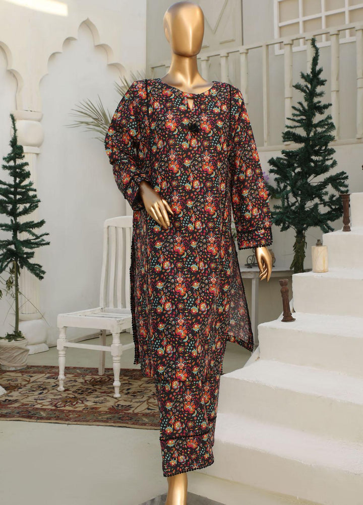 HZ Textiles Casual Pret Printed Lawn 2 Piece Suit HZ23PCD SV-50