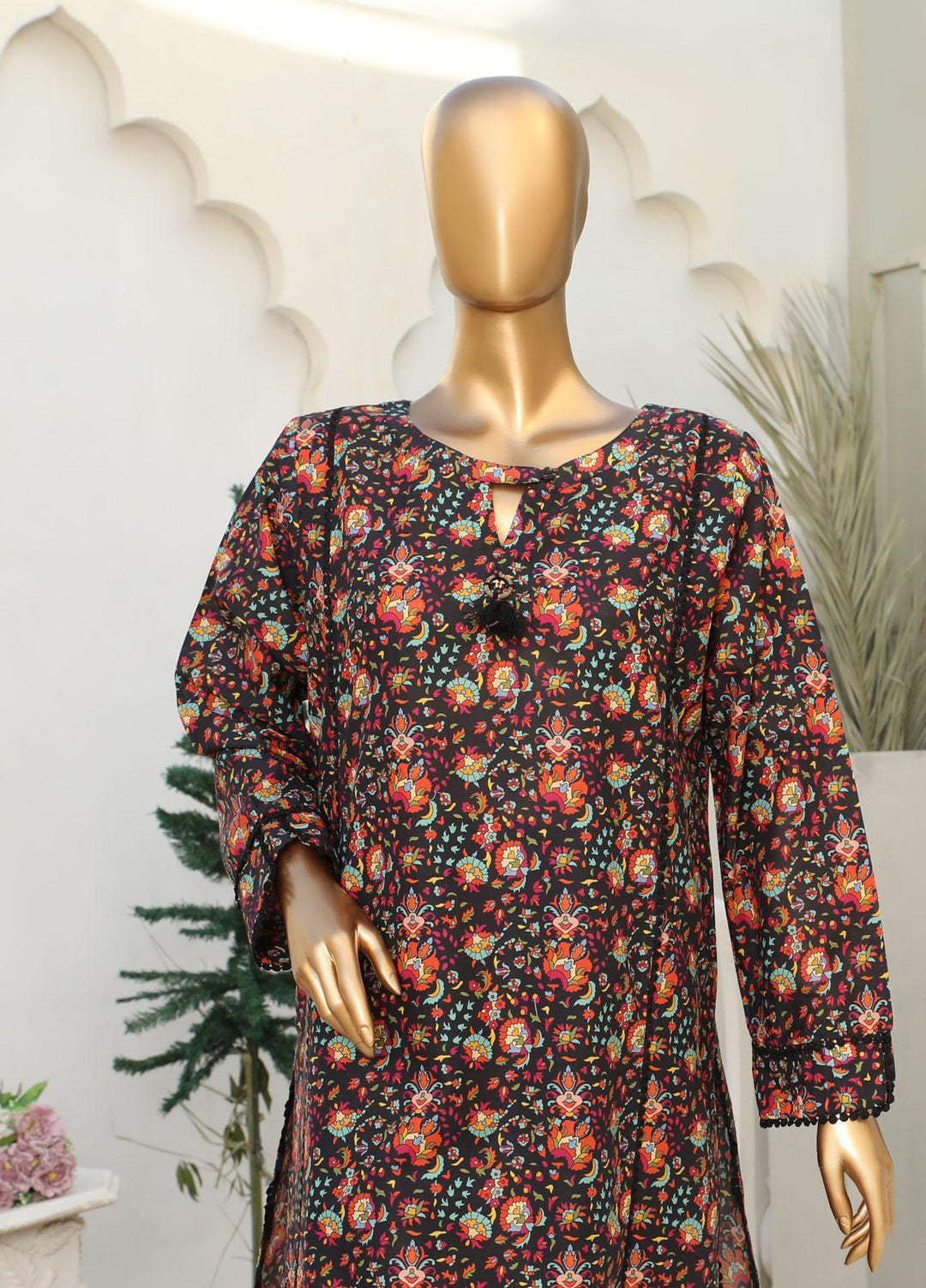 HZ Textiles Casual Pret Printed Lawn 2 Piece Suit HZ23PCD SV-50