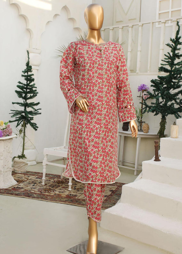 HZ Textiles Casual Pret Printed Lawn 2 Piece Suit HZ23PCD SV-52