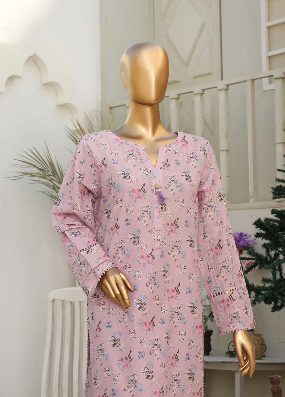 HZ Textiles Casual Pret Printed Lawn 2 Piece Suit HZ23PCD SV-47
