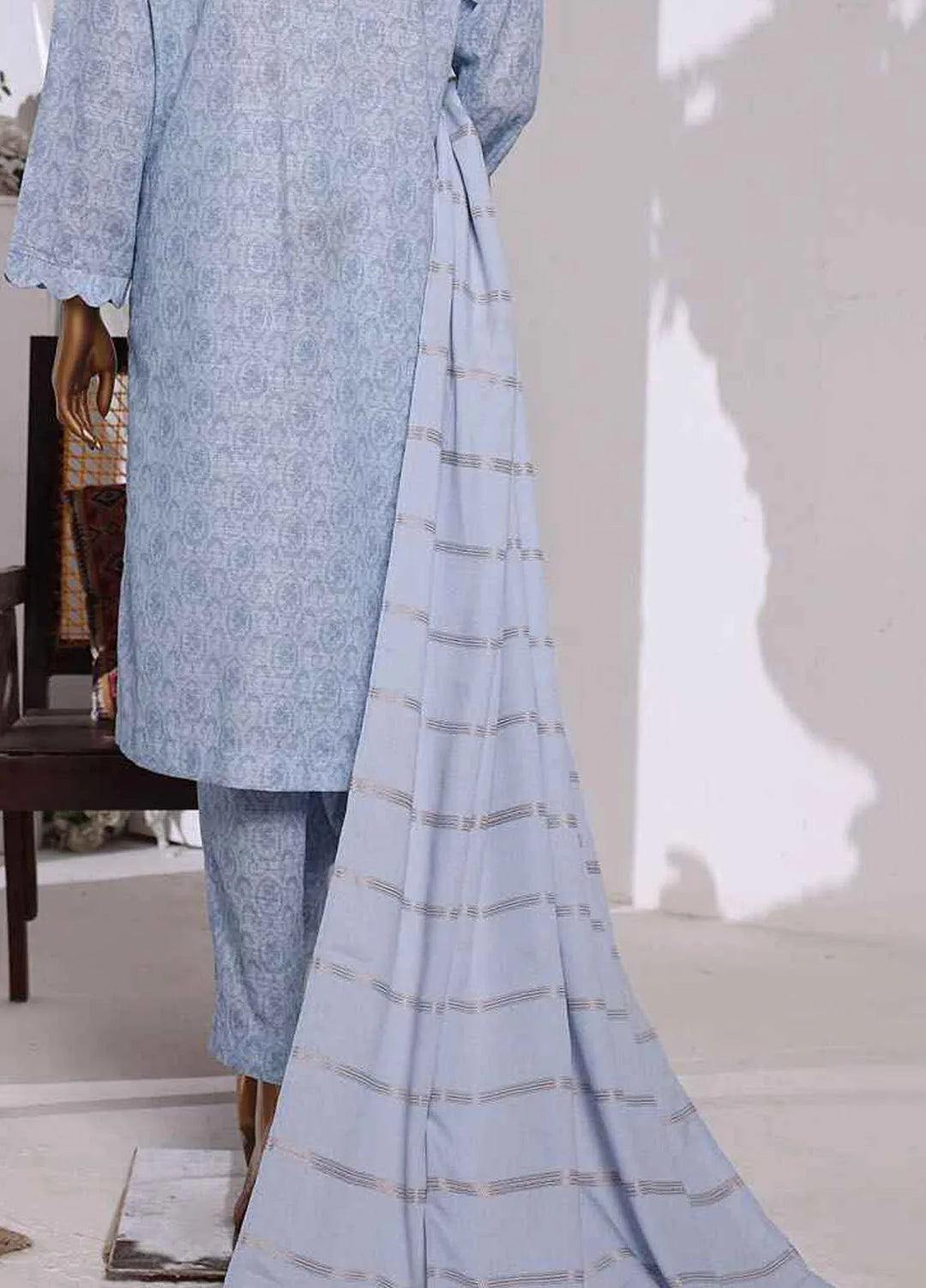 HZ Textiles Embroidered Khaddar Suits Unstitched 3 Piece HZ24KM KES-68 ...
