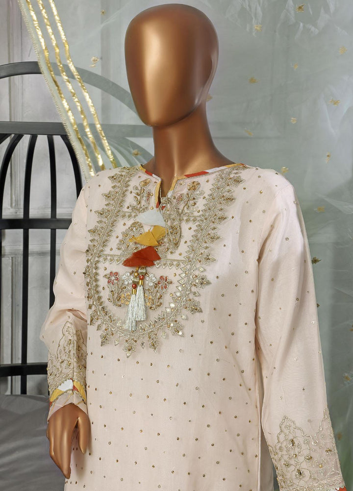 HZ Textiles Luxury Pret Embroidered Organza 2 Piece Suit HZ22PRT HZK 01 A
