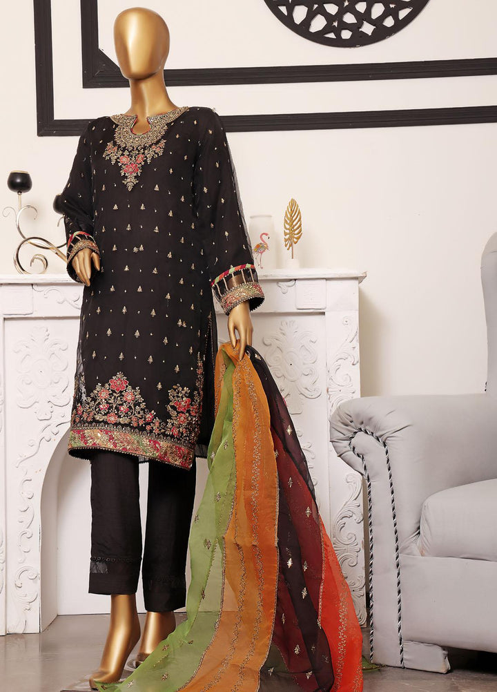 HZ Textiles Luxury Pret Embroidered Organza 2 Piece Suit HZ22PRT HZK 32 A