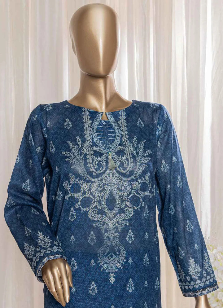 HZ Textiles Pret Embroidered Lawn 3 Piece Suit REC-131