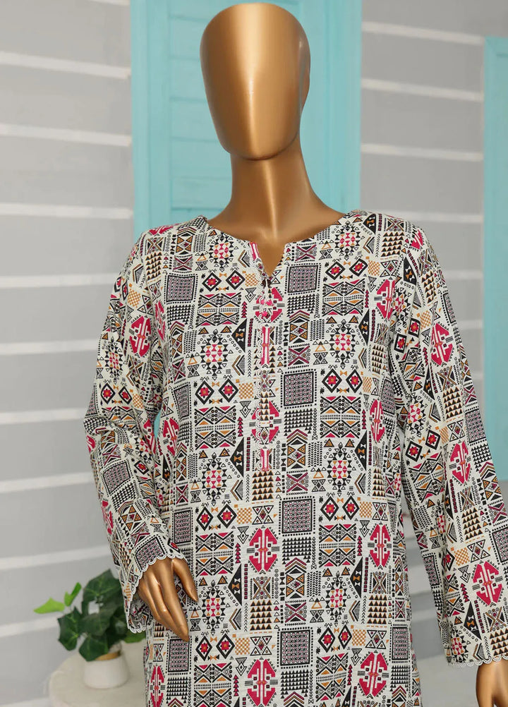 HZ Textiles Printed Khaddar Suits Unstitched 2 Piece HZ25KS KSP-25 - Winter Collection