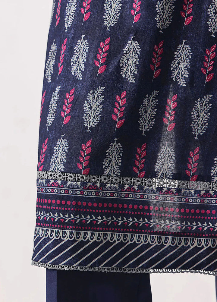 HZ Textiles Printed Lawn Suits Unstitched 3 Piece HZ25PL PPC-172 - Summer Collection