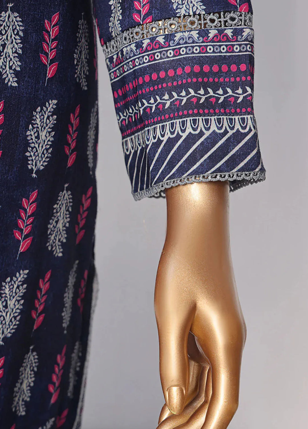 HZ Textiles Printed Lawn Suits Unstitched 3 Piece HZ25PL PPC-172 - Summer Collection