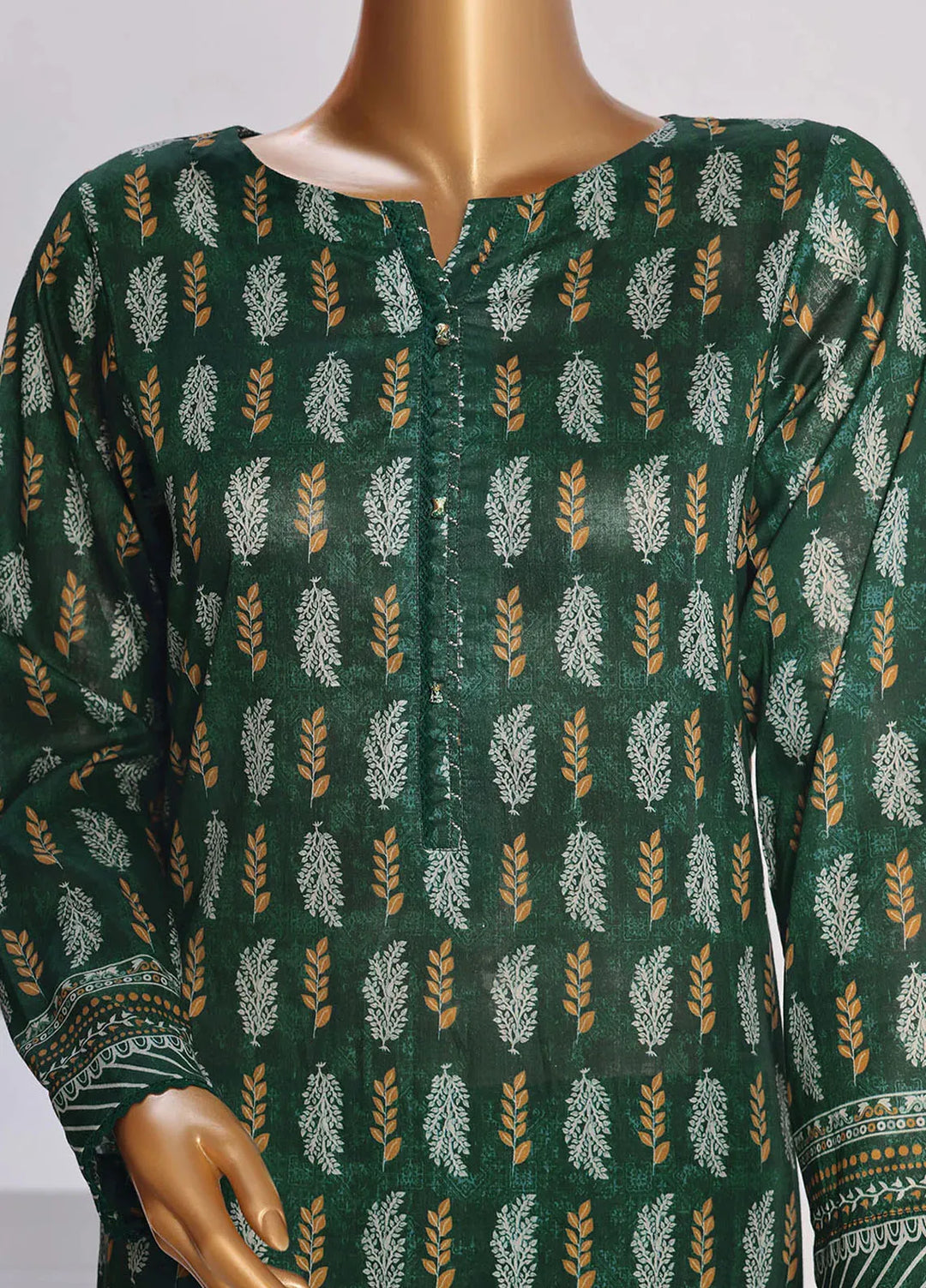 HZ Textiles Printed Lawn Suits Unstitched 3 Piece HZ25PL PPC-173 - Summer Collection