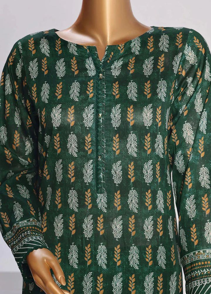 HZ Textiles Printed Lawn Suits Unstitched 3 Piece HZ25PL PPC-173 - Summer Collection