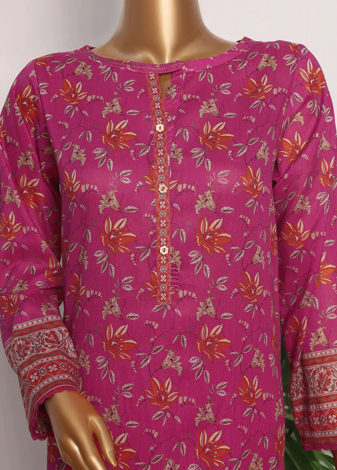 HZ Textiles Printed Lawn Suits Unstitched 3 Piece HZ25PL PPC-175 - Summer Collection
