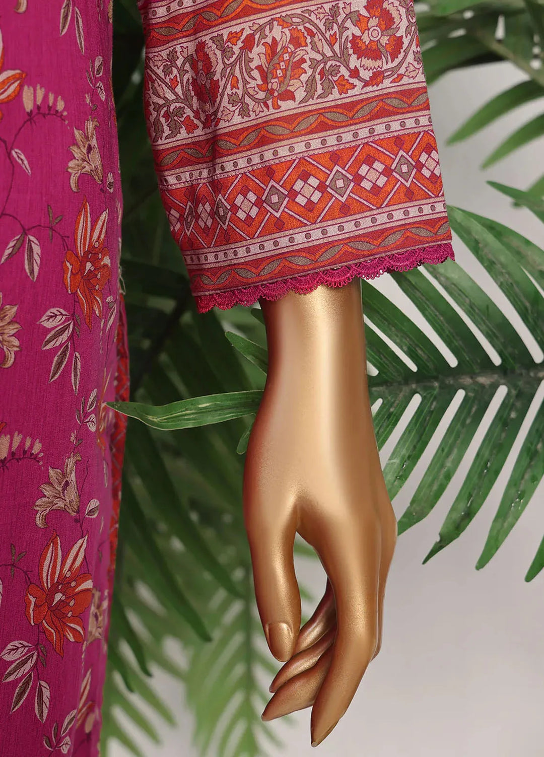HZ Textiles Printed Lawn Suits Unstitched 3 Piece HZ25PL PPC-175 - Summer Collection