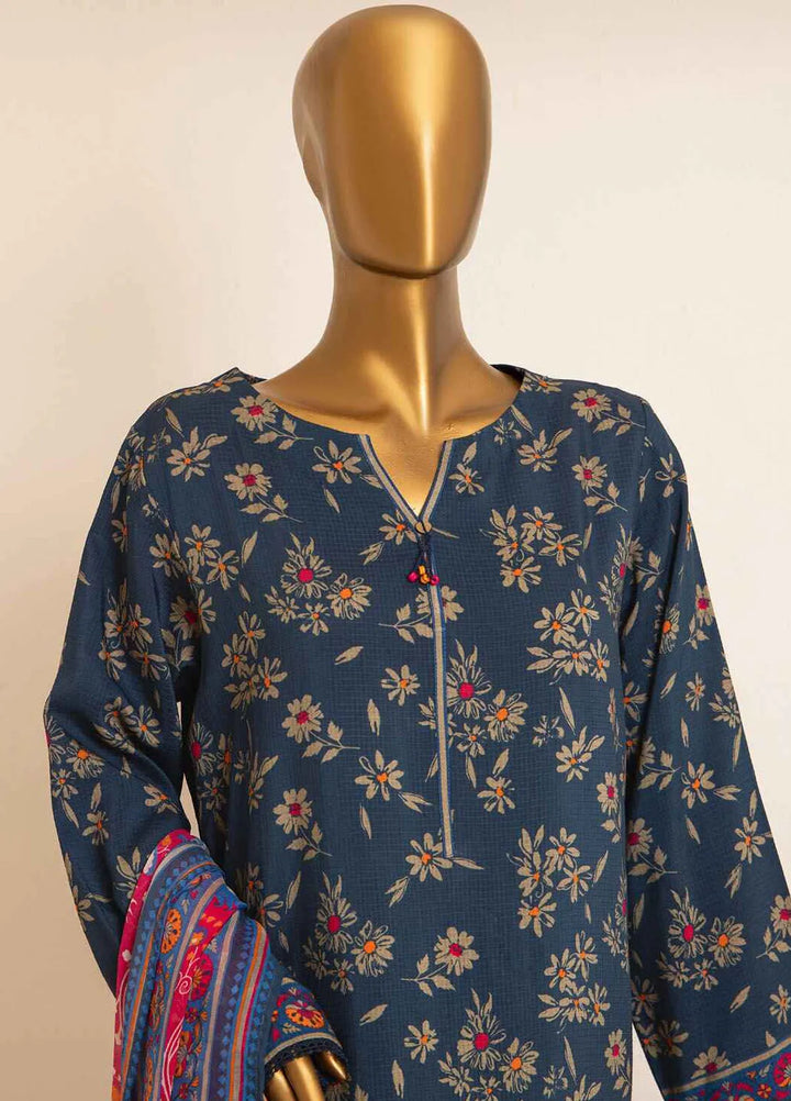 HZ Textiles Printed Viscose Suits Unstitched 3 Piece HZ25BD AVP-1103 - Winter Collection