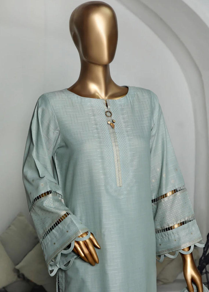 HZ Textiles Printed Jacquard Suits Unstitched 3 Piece HZ23VC VJ-06 - Winter Collection