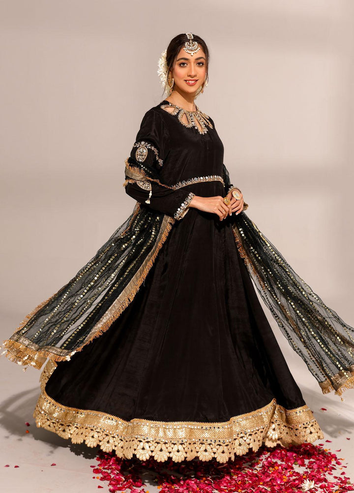 Ibraysha Luxury Pret  Raw Silk 3 Piece Dress IBR23MNF Karishma