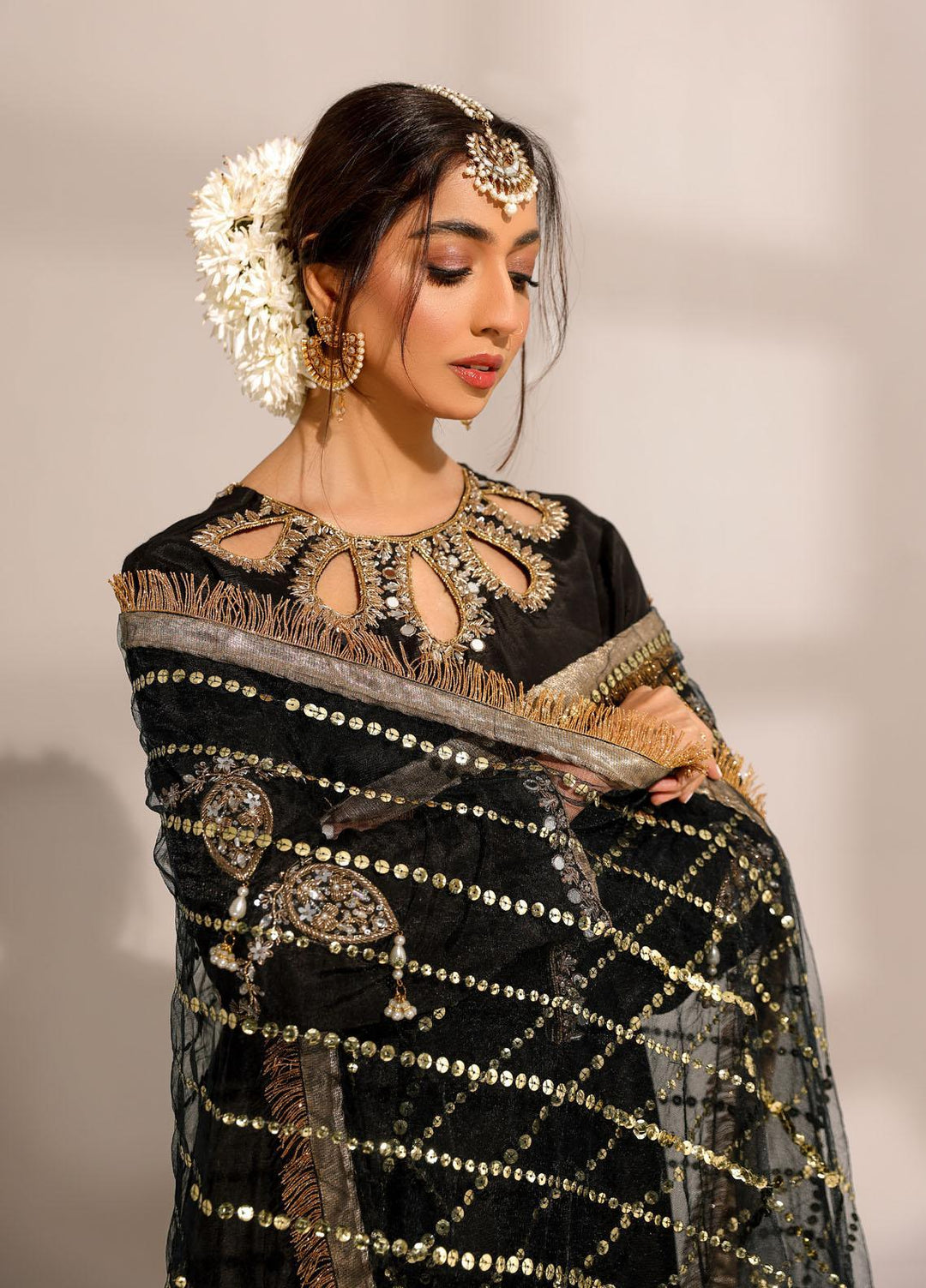 Ibraysha Luxury Pret  Raw Silk 3 Piece Dress IBR23MNF Karishma