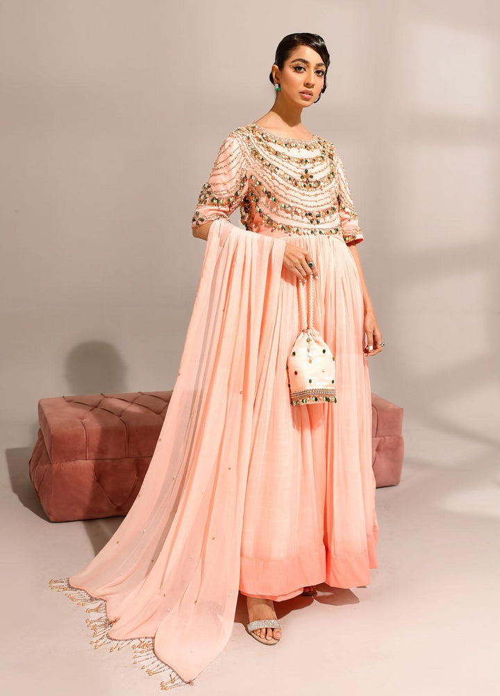 Ibraysha Luxury Pret  Chiffon 3 Piece Dress IBR23MNF Inara
