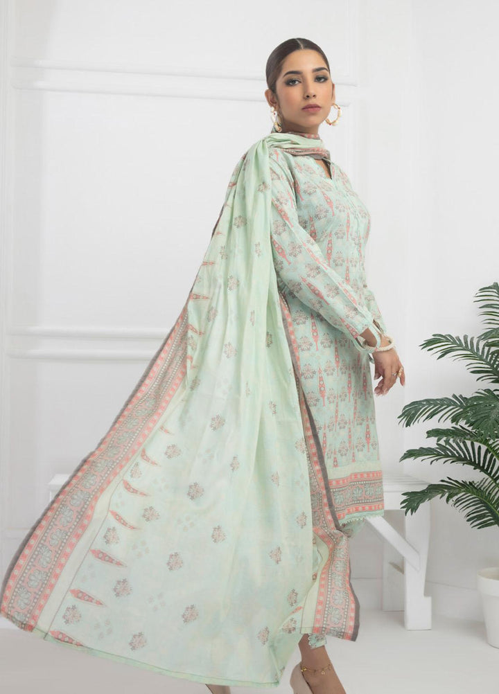 Identic Separates By Regalia Textiles Printed Lawn Suits Unstitched 3 Piece RGT23I-V6 D-03 - Summer Collection