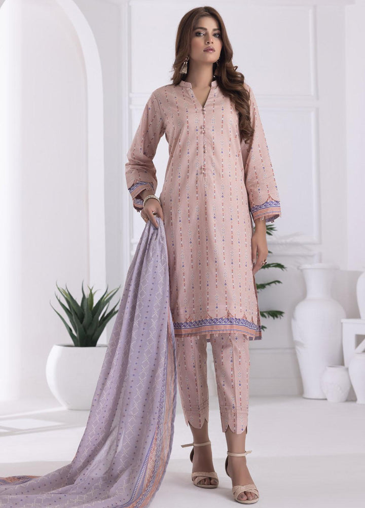 Identic Separates By Regalia Textiles Printed Lawn Suits Unstitched 3 Piece RGT23I-V6 D-11 - Summer Collection