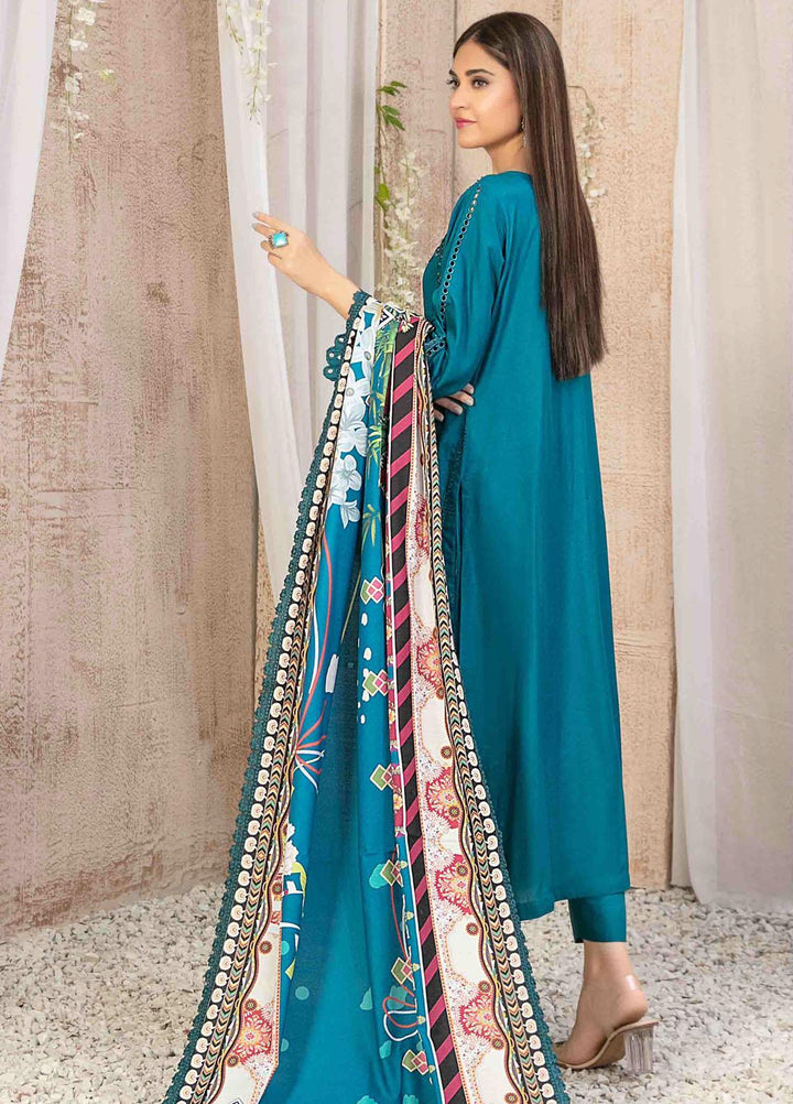 Ilona By Tawakkal Fabrics Embroidered Staple Suits Unstitched 3 Piece TWF23I 9582 - Winter Collection