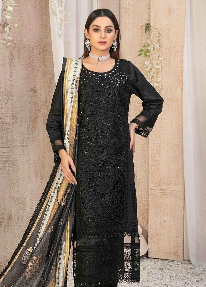 Ilona By Tawakkal Fabrics Embroidered Staple Suits Unstitched 3 Piece TWF23I 9585 - Winter Collection