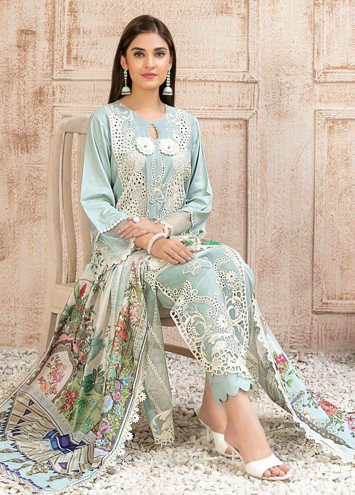 Ilona By Tawakkal Fabrics Embroidered Staple Suits Unstitched 3 Piece TWF23I 9589 - Winter Collection