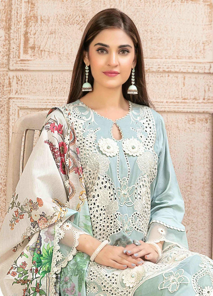 Ilona By Tawakkal Fabrics Embroidered Staple Suits Unstitched 3 Piece TWF23I 9589 - Winter Collection