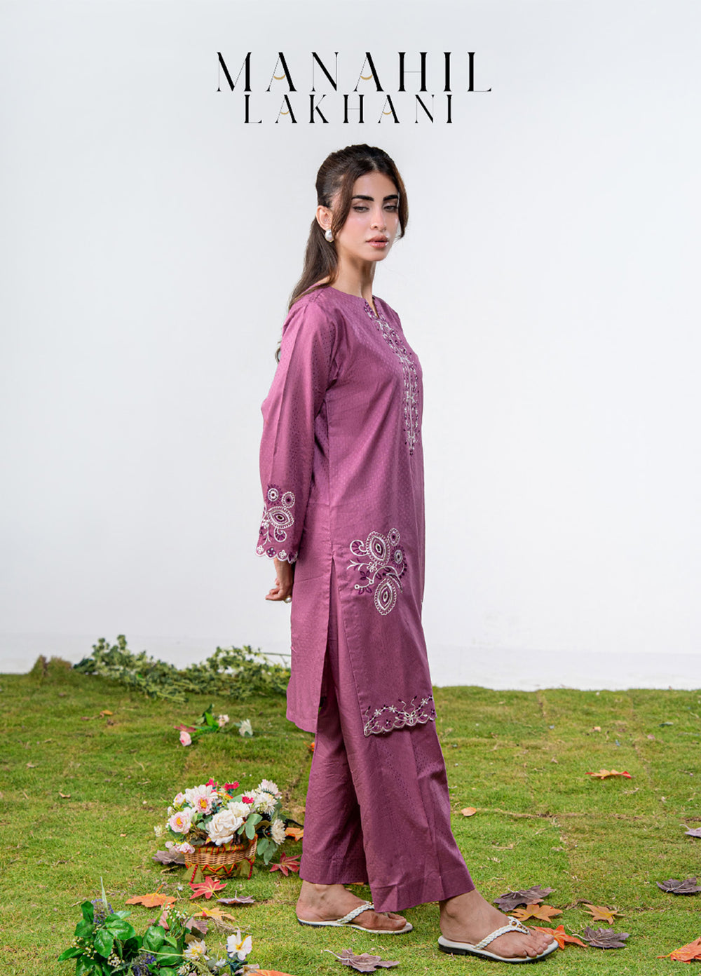 Luna by Manahil Lakhani RTW Embroidered Lawn 2 Piece Suit ML26ULL PRISM - Summer Collection